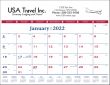 Patriotic Desk Pad Calendar 22x17 thumbnail