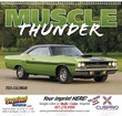 Muscle Thunder Automotive Promotional Calendar  Spiral -11x19 thumbnail