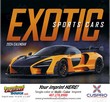 Exotic Sports Cars Promotional Calendar  Stapled thumbnail