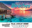 Scenic Beaches Wall Calendar  - Spiral thumbnail