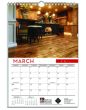 Custom Wall Calendar with Top Spiral Binding, 11x17 thumbnail