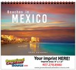 Beaches in  Mexico Scenic Calendar w Spiral Binding thumbnail