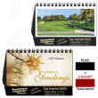 Golf Courses Desk top Calendar 8.25x5.25 Heavy Stand thumbnail