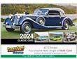 Classic Cars Full Color Tent Desk Calendar, Size 6.75x5 thumbnail