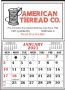 Memo Master Half Apron Calendar with 2-Color Red-Black Imprint 20.5x28.5 thumbnail