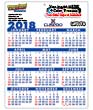 Year-In-View Calendar Size 8.5x11, Full Color Imprint 2-Sides on 30pt. Plastic thumbnail