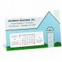 House Shape Estate Desk Calendar thumbnail